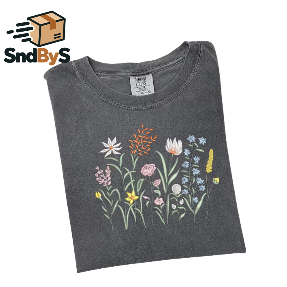 Comfort Colors Vintage Wildflower T-Shirt