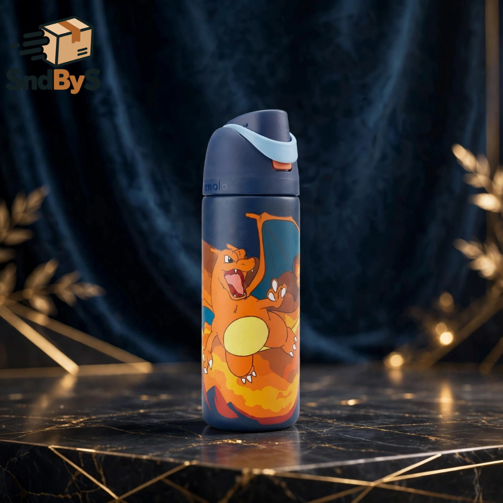 8 Owala Pokemon Charizard Water Gengar Pikachu Eevee Bottle Tumbler 2026 — image 3