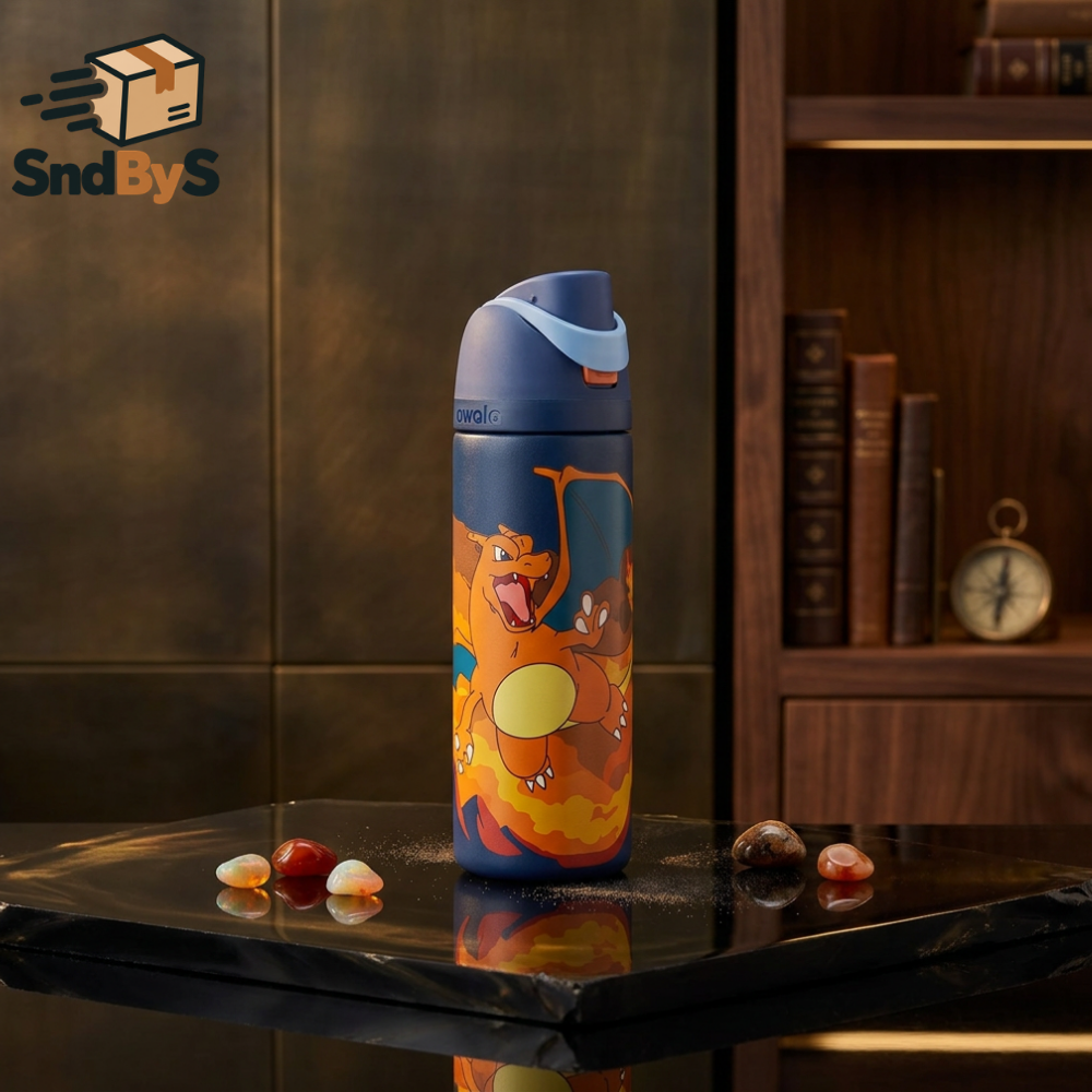 9 Owala Pokemon Charizard Water Gengar Pikachu Eevee Bottle Tumbler 2026 — image 4
