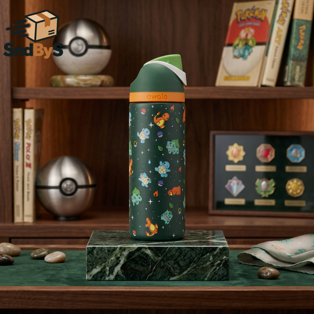 11 Owala Pokemon Charizard Water Gengar Pikachu Eevee Bottle Tumbler 2026 — image 6