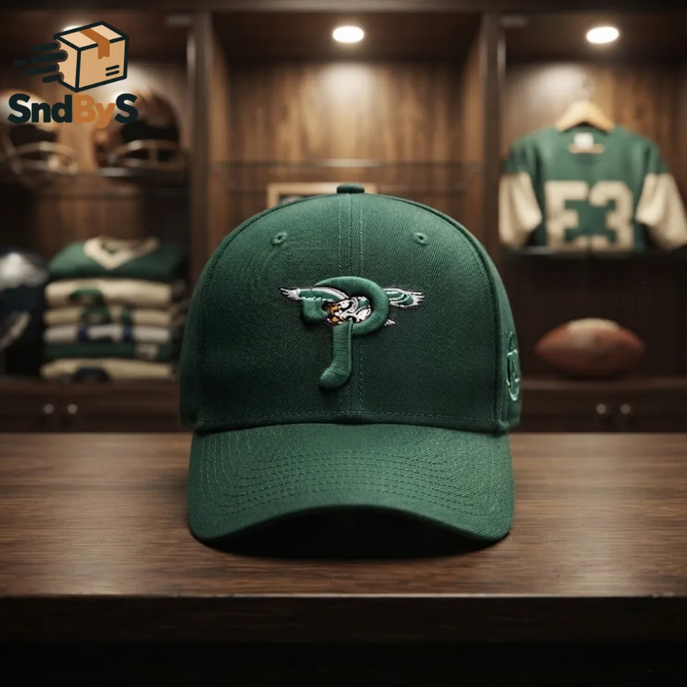 28 Philadelphia Eagles Green Baseball Hat 2026 — image 3
