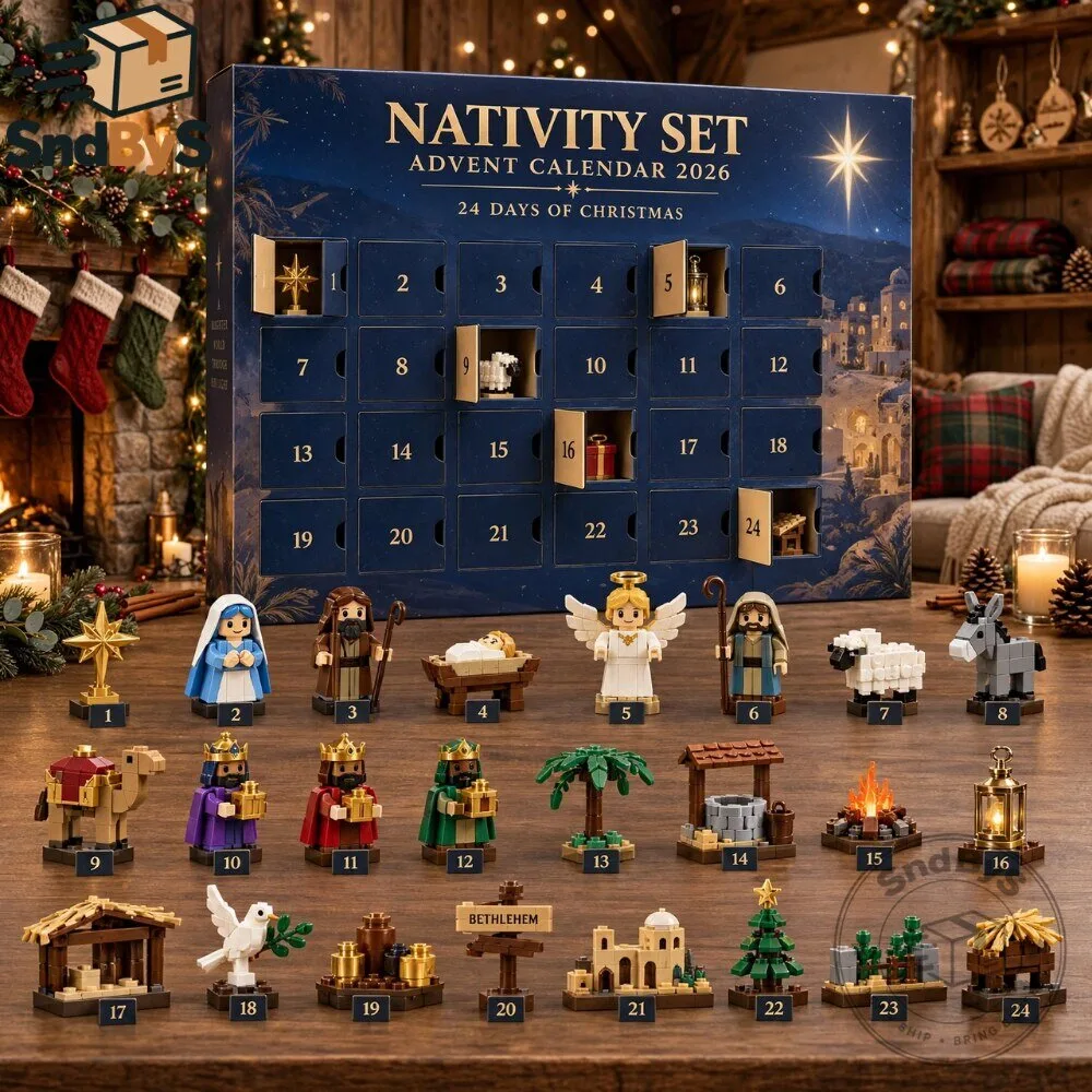 Nativity Set Advent Calendar 2026 24 Days of Christmas 7 Nativity Set Advent Calendar 2026 24 Days of Christmas