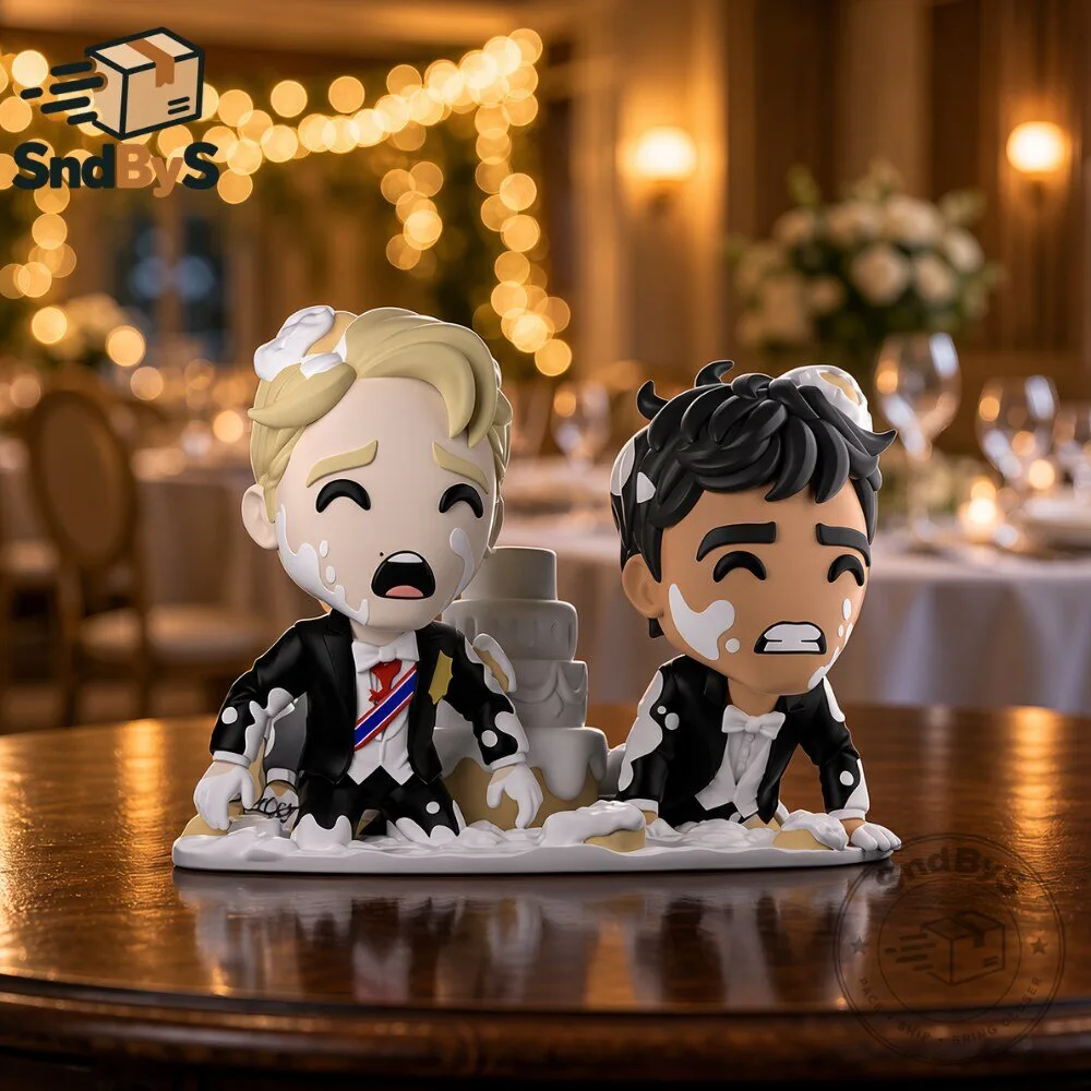 Red White & Royal Blue Alex and Henry Wedding Cake Scene Vinyl Figure 2026 7 Red White & Royal Blue Alex and Henry Wedding Cake Scene Vinyl Figure 2026