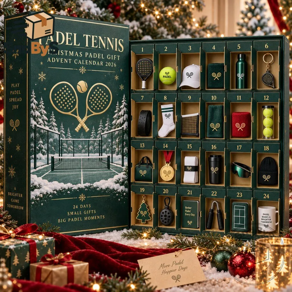 Padel Tennis Advent Calendar 2026 24-day Holiday 5 Padel Tennis Advent Calendar 2026 24-day Holiday
