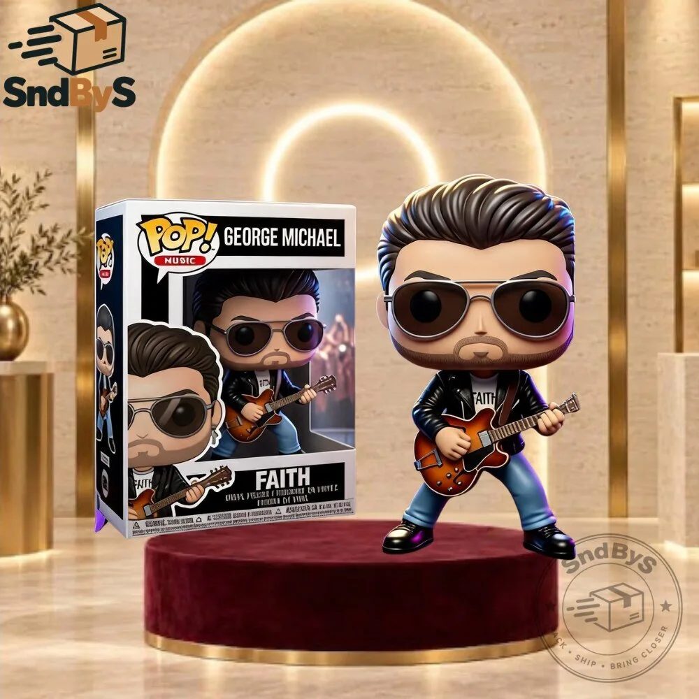 Funko Pop Music George Michael Faith Vinyl Figure 2026