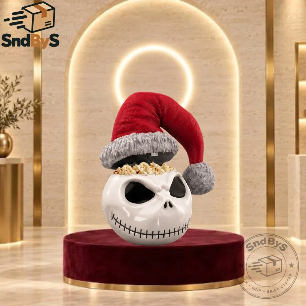 Jack Skellington Santa Hat Popcorn Bucket 2026 4 Jack Skellington Santa Hat Popcorn Bucket 2026