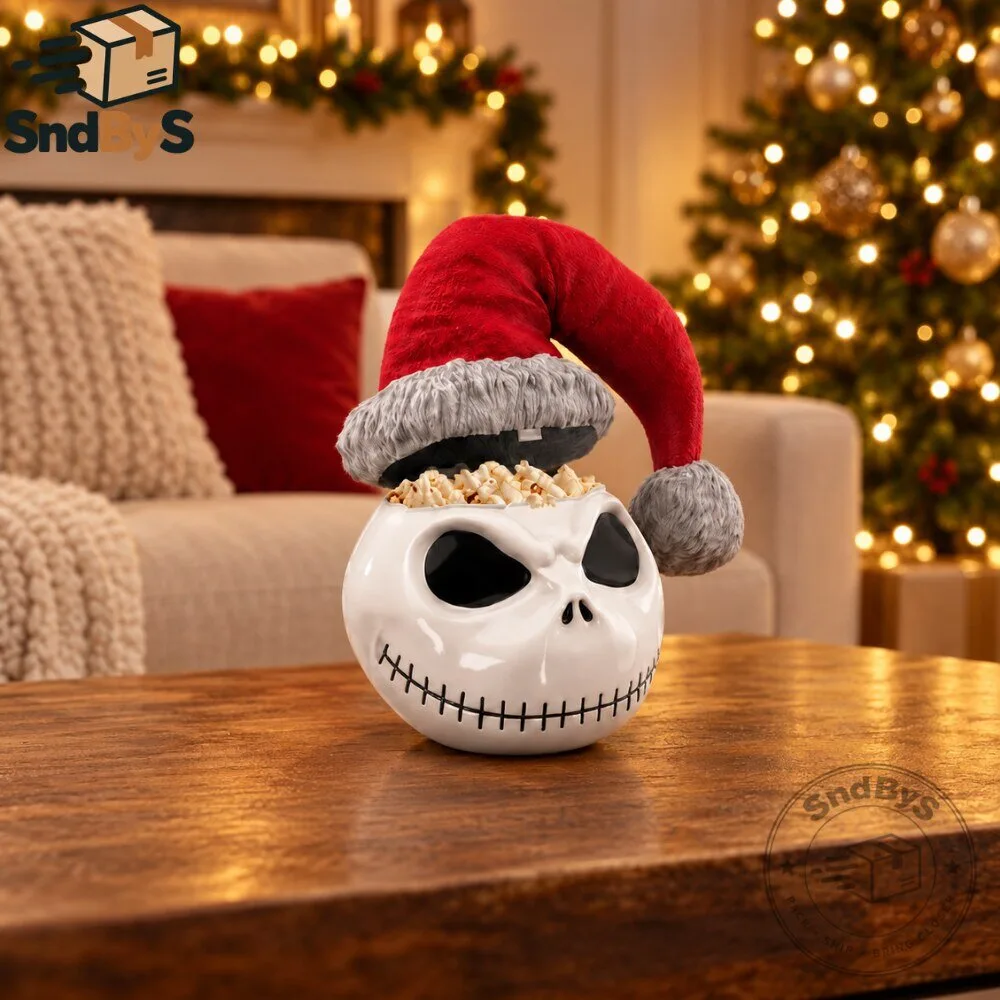 Jack Skellington Santa Hat Popcorn Bucket 2026 5 Jack Skellington Santa Hat Popcorn Bucket 2026