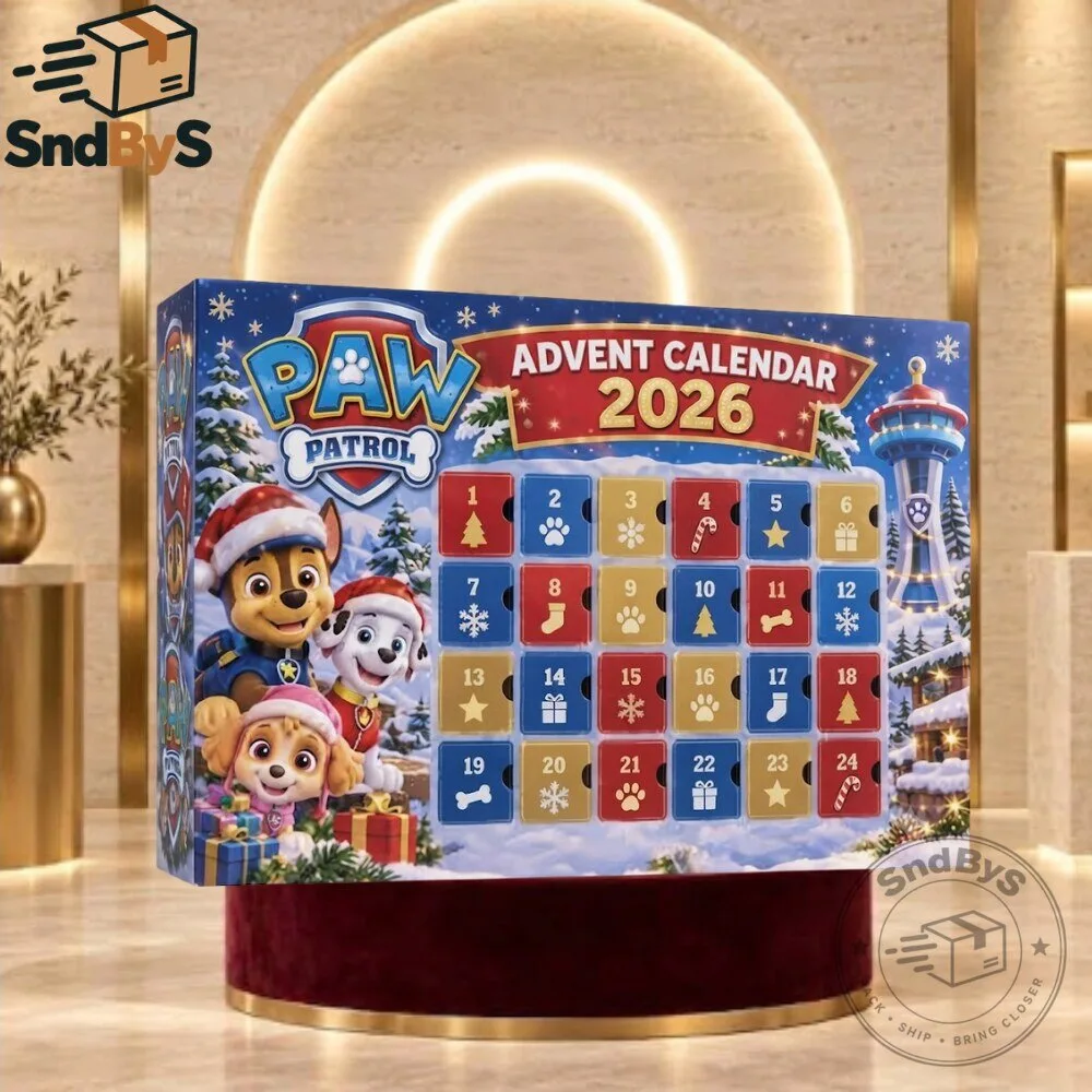 Paw Patrol Advent Calendar 2026 Holiday Toy Set