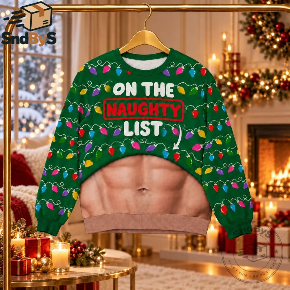 On The Naughty List Abs Fake Muscle Christmas Sweater 2026 5 On The Naughty List Abs Fake Muscle Christmas Sweater 2026