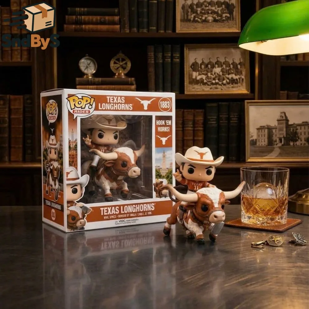 Funko Pop Rides Texas Longhorns Cowboy on Longhorn Vinyl Figure 2026 6 Funko Pop Rides Texas Longhorns Cowboy on Longhorn Vinyl Figure 2026