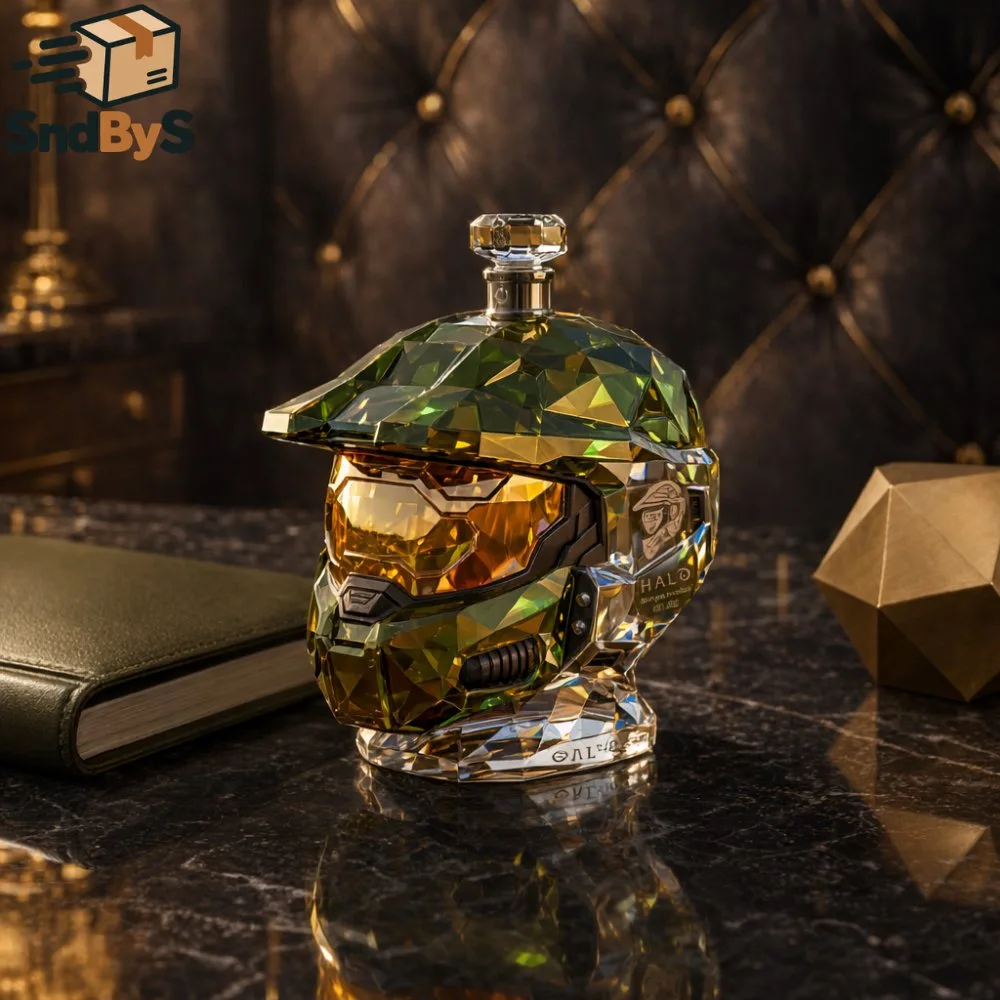 Halo Master Chief Helmet Decanter 2026 8 Halo Master Chief Helmet Decanter 2026