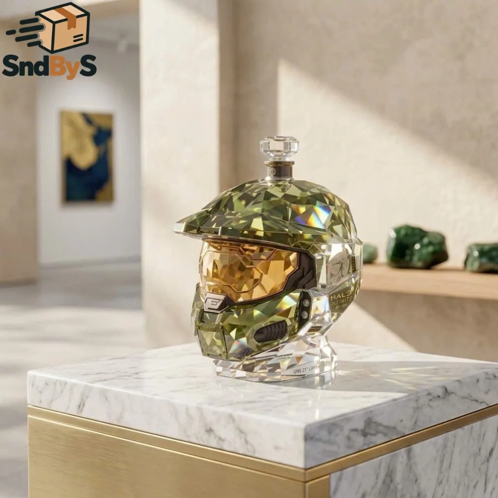 Halo Master Chief Helmet Decanter 2026 11 Halo Master Chief Helmet Decanter 2026